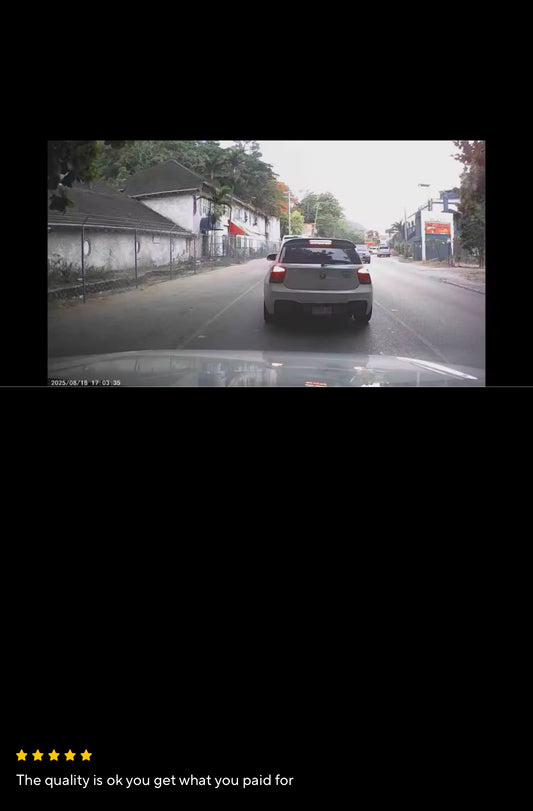 1080P WIFI Dual Camera Dash Cam for cars, Front And Inside  camera with IRL Night Vision,Loop Recording, wide angle Car DVR ⚡️